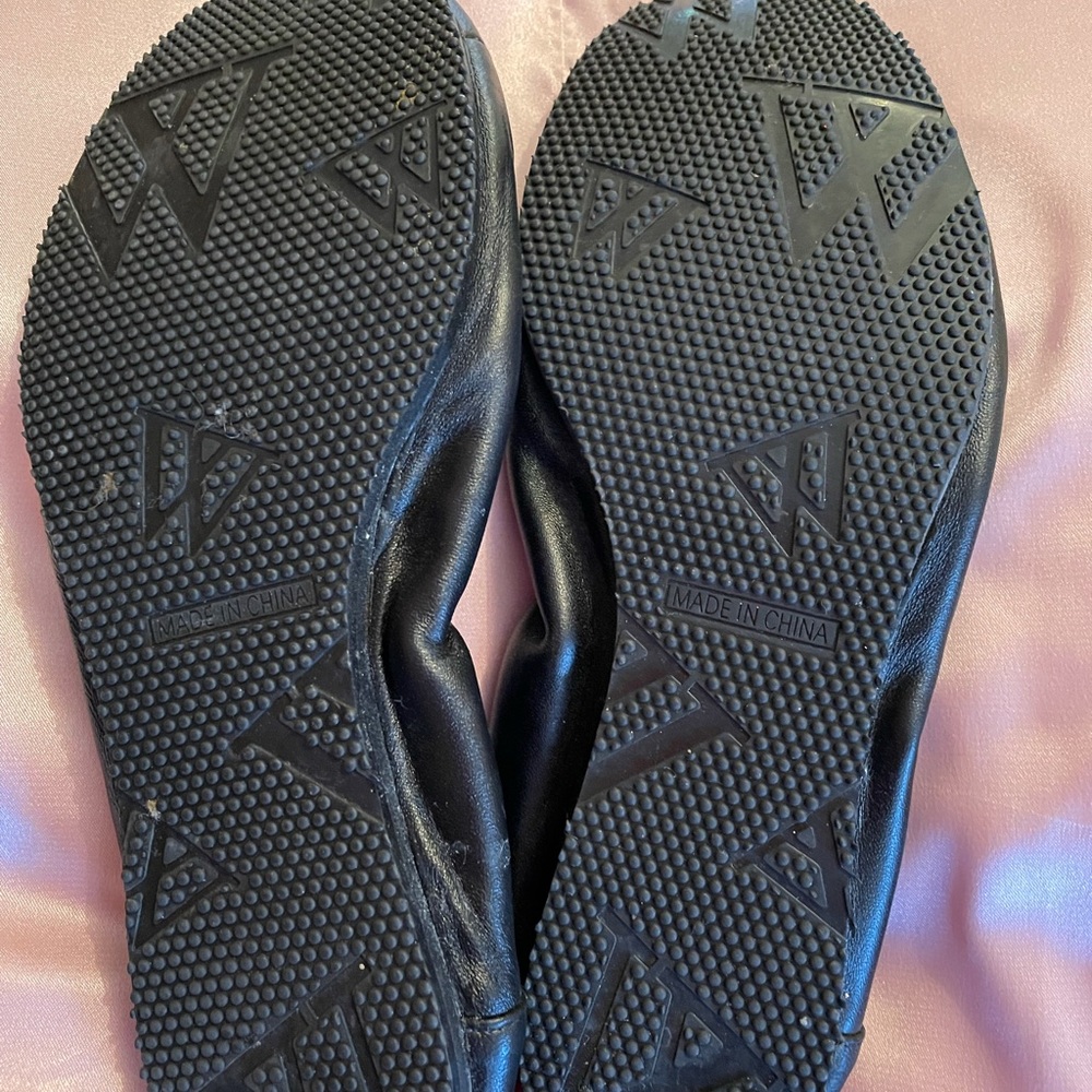 Ladies Walnut Ballet Flats - Picture 2 of 2